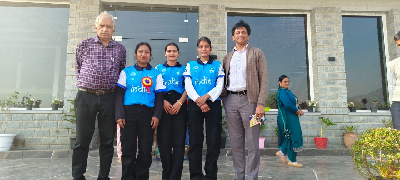 Sahyog medal winners — World Winter Games celebration