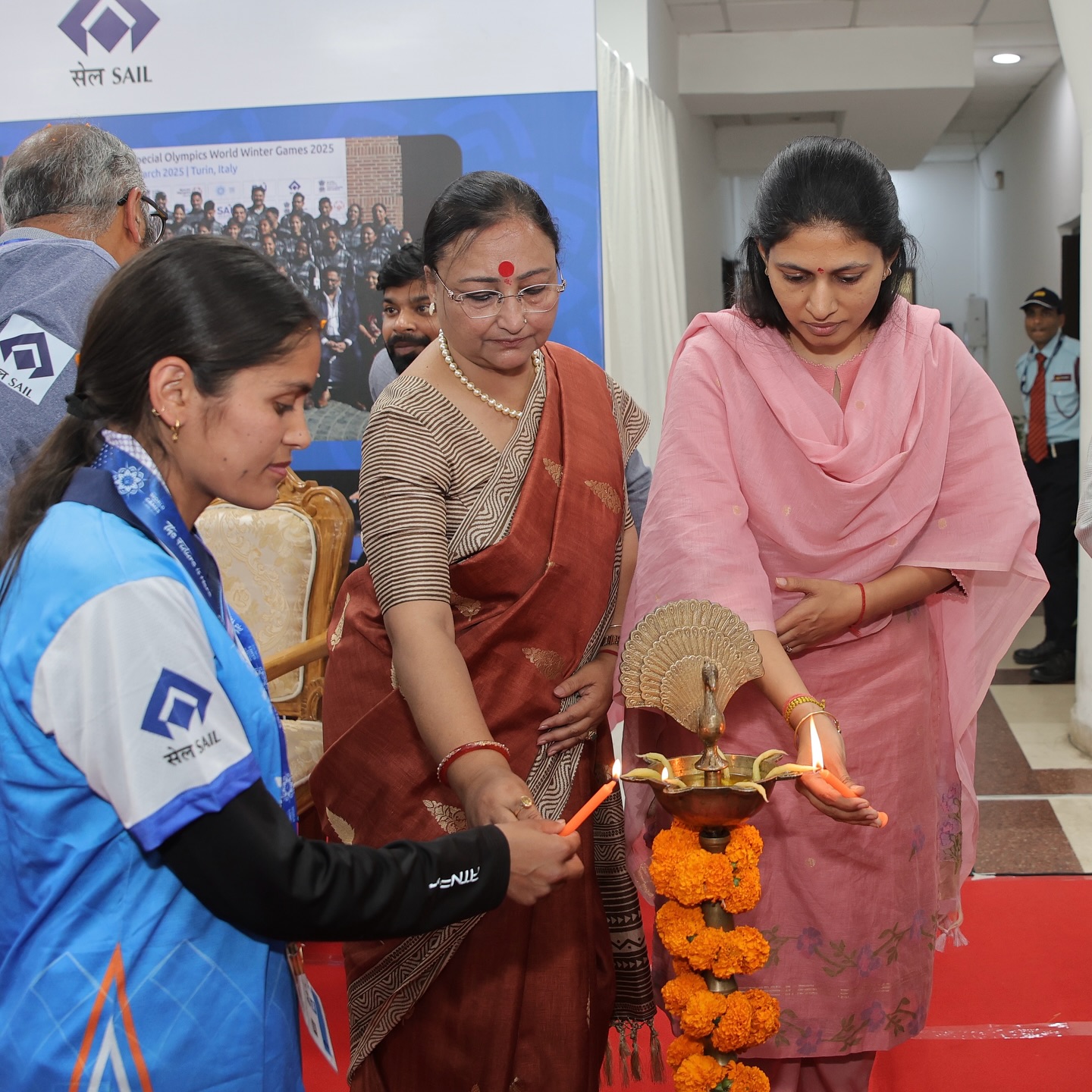 Felicitation ceremony honoring Sahyog medalists